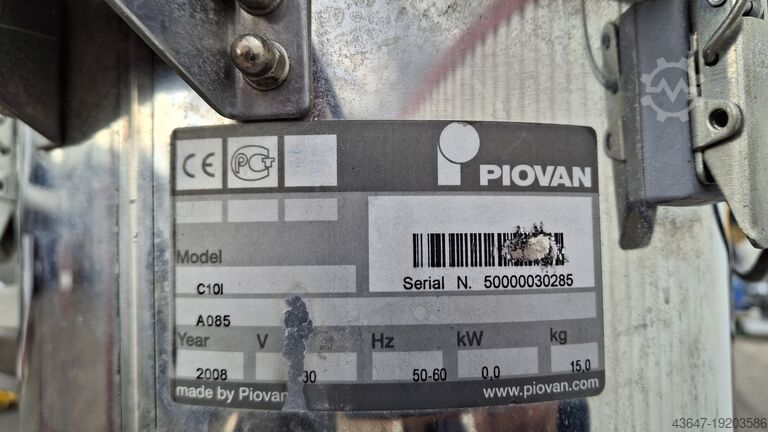 Granulate dryer, Granulate feeder PIOVAN 