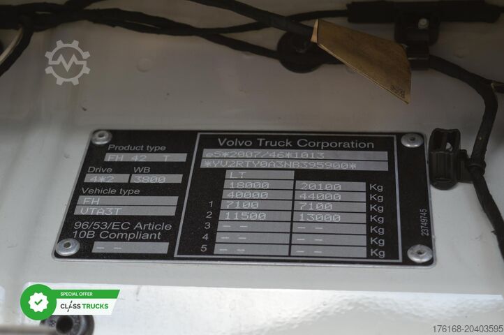 Standard-Zugmaschine VOLVO FH 460 Globetrotter XL i-Save I-ParkCool