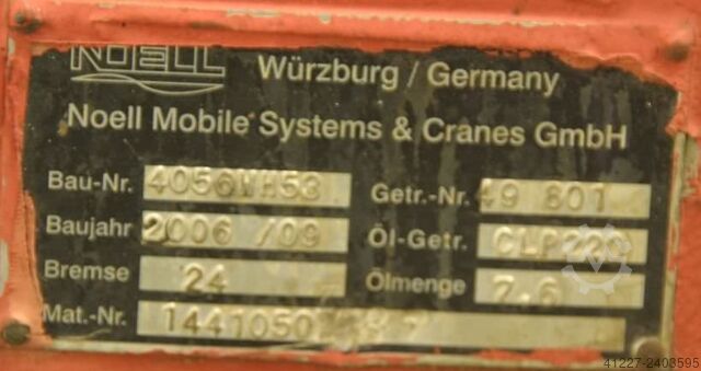 Seilwinde Noell Mobile Systems 20 ton