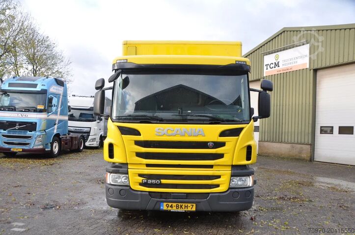 Koffer Scania P250 4X2 2018 VAN HOOL + DHOLLANDIA