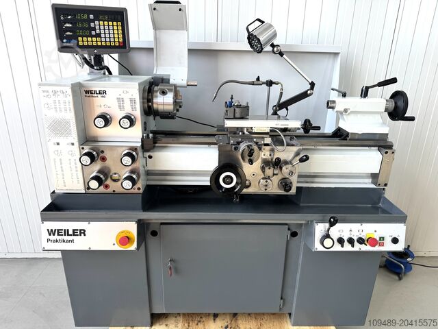 Leit-/Zugspindeldrehmaschine / WEILER WEILER Praktikant 160 / Teilüberholt