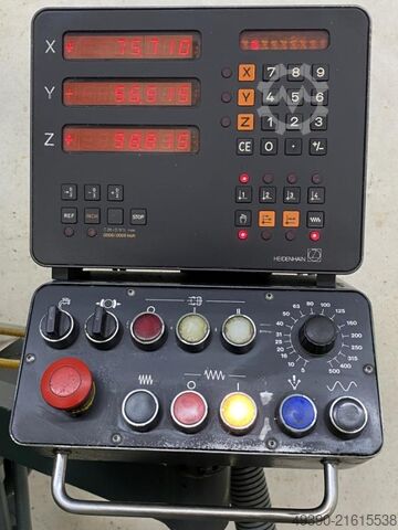 Univ. Werkzeugfräsmaschine mit Aktiv-Digitalanzeige, Universal Fräsmaschine, Bohr- Fräsmaschine DECKEL FP 1 - AktivDigital