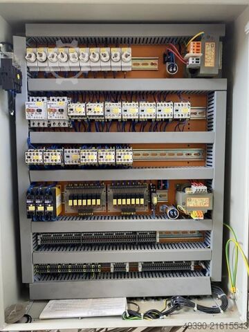 NC Doppelgehrungssäge mit 2 Sägeaggregaten für ALU, Buntmetalle und Kunsstoffe - DEFEKT, Gehrungssäg RAPID - WEGOMA DGL 5000 / 500 mit Positioniersteuerung