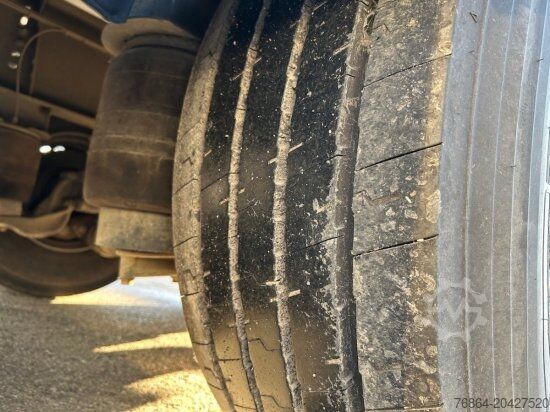 Tipper semitrailer KEMPF SKM AK 39 ALU-KASTENMULDE 55M³ ROLLPLANE