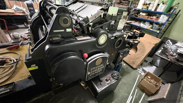 Automatische Stanzmaschine Heidelberg Cylinder SBG 57x77cm