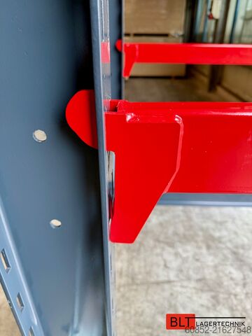 Kragarmregal Schwerlastregal Langgutrega ca. 4 lfm. Kragarmregal H: 400cm ,Fuß +3 650 kg Belastung pro Arm , Langgutregal