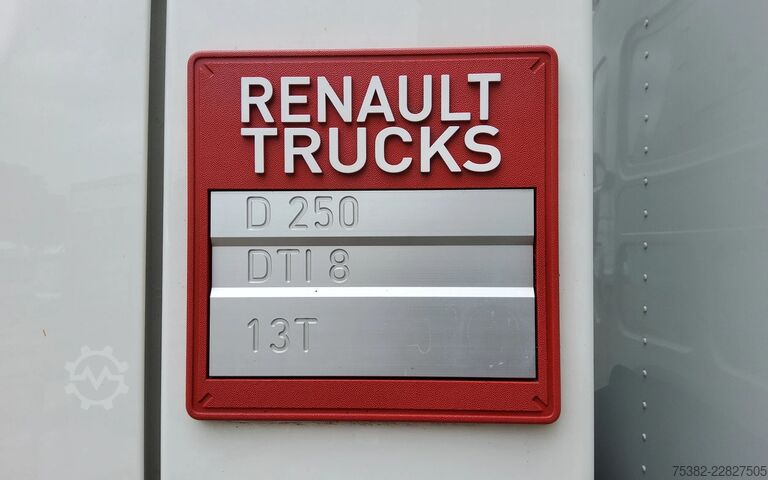 Koffer Renault D 250.13 - BD-155-X - ACC. - BAKWAGEN - LAADKLE...