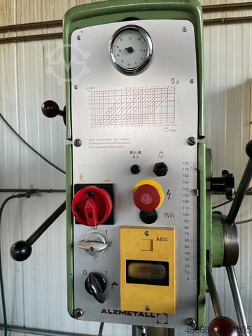 Säulenbohrmaschine Bohrmaschine Alzmetall AB3 ESV