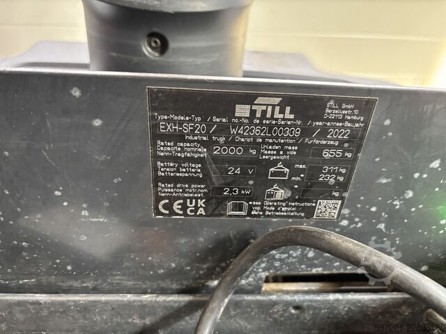 Electric Pallet Trucks Still EXH-SF20