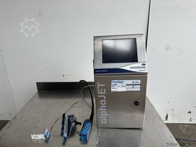 Inkjet printer Koenig & Bauer Alphajet Into