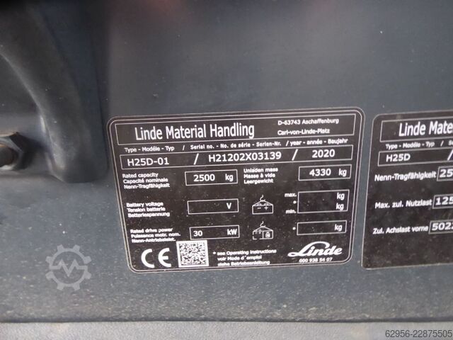 Diesel Forklift Linde H25D