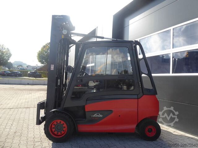 Electric 4-wheel forklift Linde E50HL-01/600