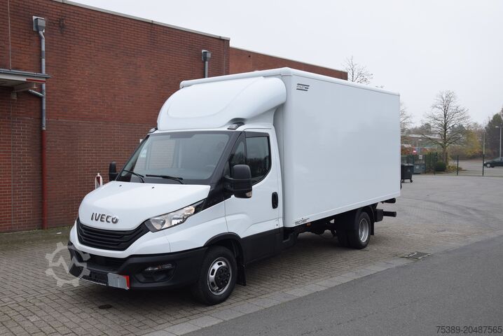 Transporter mit Koffer Iveco Daily 35 C 16 Koffer LBW Klima Spoiler TÜV NEU