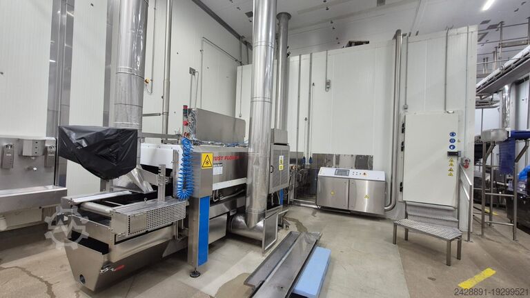 Spiral freezer with pre-tunnel Dohmeyer Cryogenic Freezer Spiral