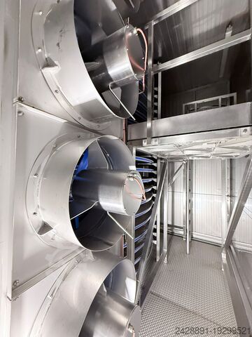 Spiral freezer with pre-tunnel Dohmeyer Cryogenic Freezer Spiral