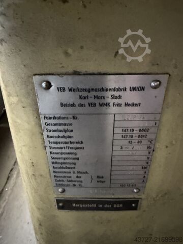 CNC table-type boring mill SINUMERIK 840D/840DE WMW UNION BFT 90/5-2