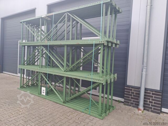 4,020 x 950 mm / U120x60x4 mm / green SSI Schäfer PR400 Palettenregalständer Regalständer Regal
