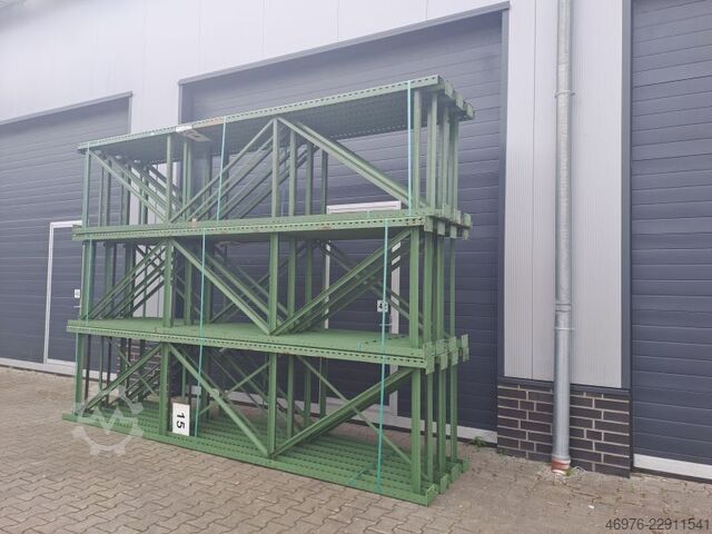4,020 x 950 mm / U120x60x4 mm / green SSI Schäfer PR400 Palettenregalständer Regalständer Regal