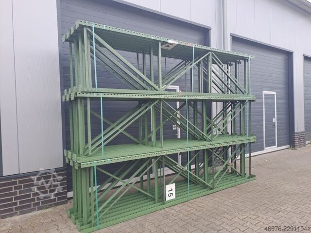 4,020 x 950 mm / U120x60x4 mm / green SSI Schäfer PR400 Palettenregalständer Regalständer Regal