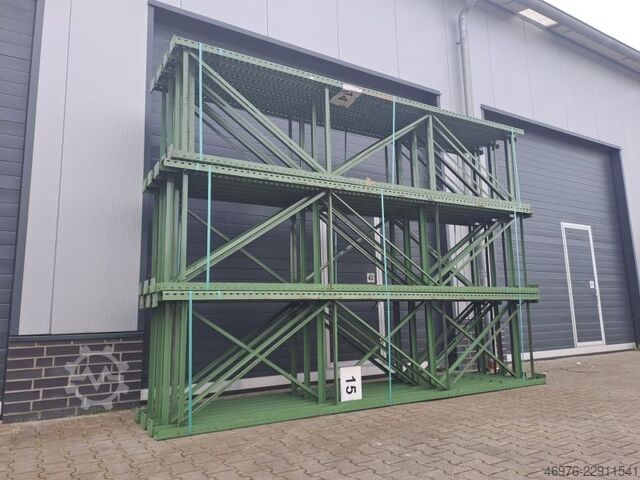 4,020 x 950 mm / U120x60x4 mm / green SSI Schäfer PR400 Palettenregalständer Regalständer Regal