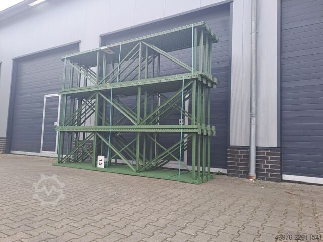4,020 x 950 mm / U120x60x4 mm / green SSI Schäfer PR400 Palettenregalständer Regalständer Regal