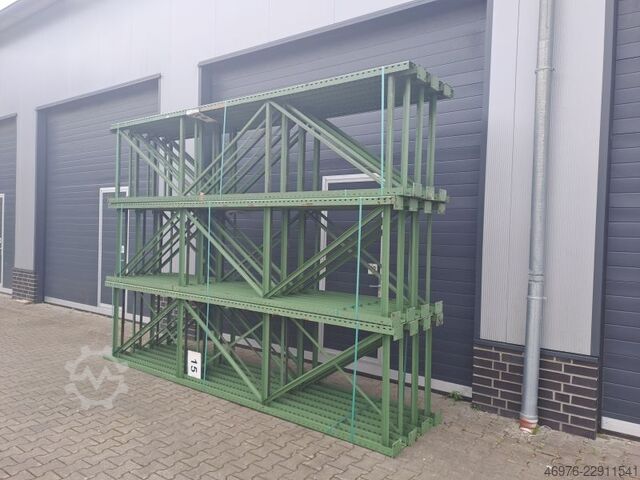4,020 x 950 mm / U120x60x4 mm / green SSI Schäfer PR400 Palettenregalständer Regalständer Regal