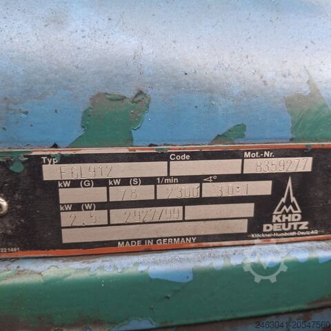 Fuchs material handler ready for operation Fuchs 1F714.4