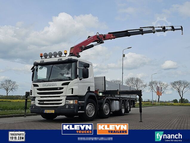 Ladepritsche SCANIA P450 8X2*6 HMF 2620-K6