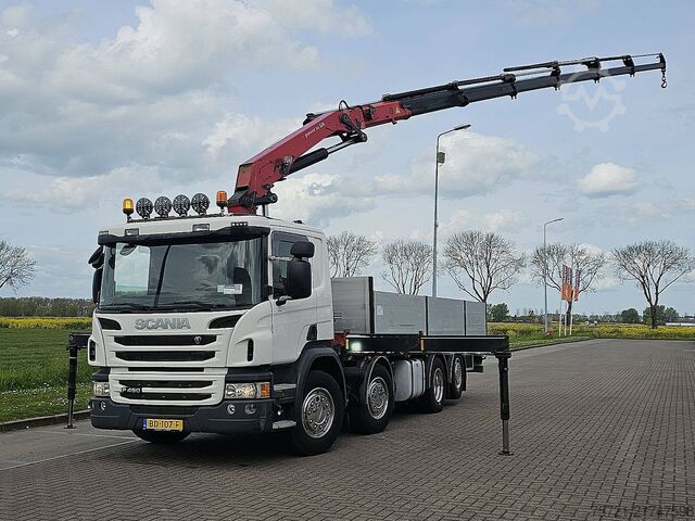 Ladepritsche SCANIA P450 8X2*6 HMF 2620-K6