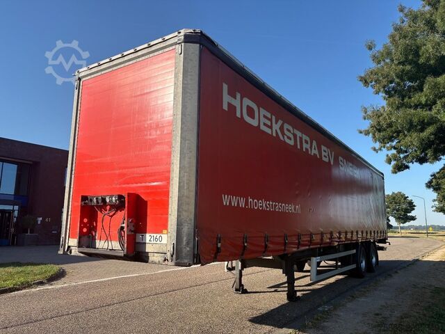 Curtain sided Tracon Trailers TO.S 1518 Tautliner / 2-Axle / Steering / Sideb...