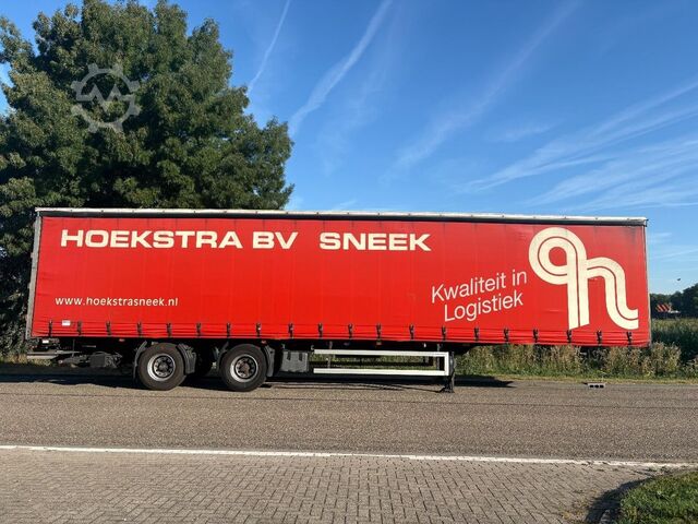 Curtain sided Tracon Trailers TO.S 1518 Tautliner / 2-Axle / Steering / Sideb...