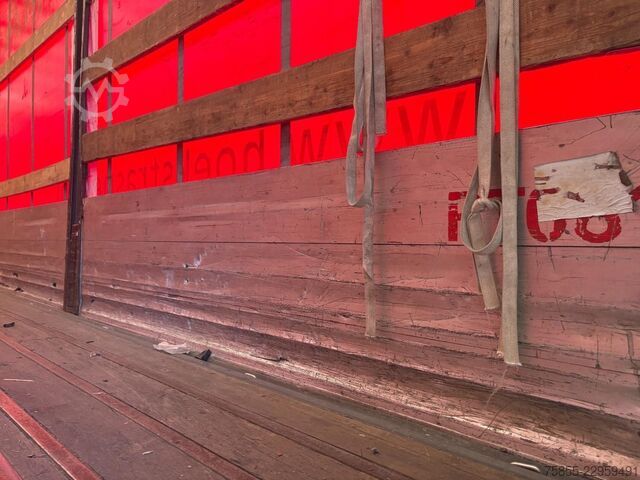 Curtain sided Tracon Trailers TO.S 1518 Tautliner / 2-Axle / Steering / Sideb...