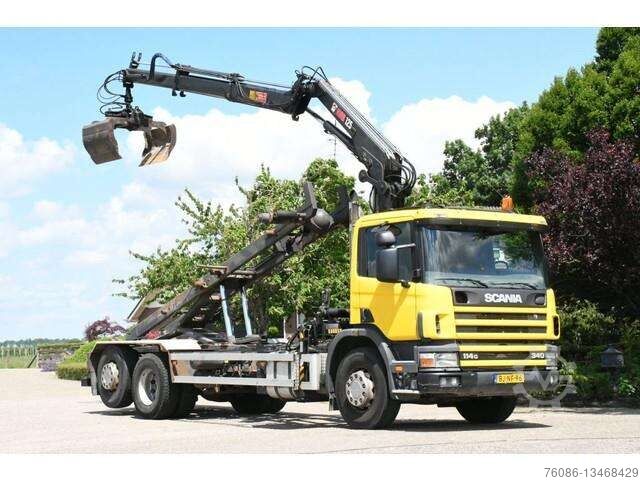 ▷ BDF-System Scania R113 380 6x2 container chassis w/ lifting limb  gebraucht kaufen 