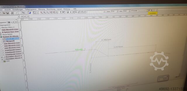 Contour & Roughness measuring device Mitutoyo Formtracer CS3000 H4