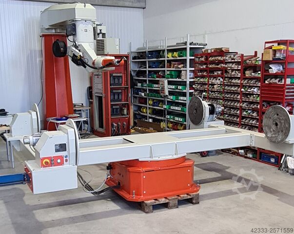 Schweissroboterkompaktanlage igm RR/RWV