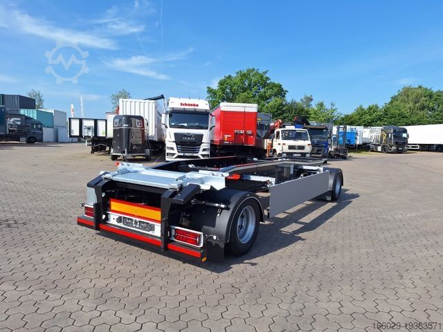 Roll off trailer  Wiese Abrollanhänger Schlittenanhänger