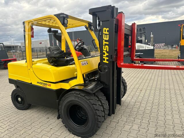 Four-wheel forklift Hyster H 5.0 FT / Container version / New price