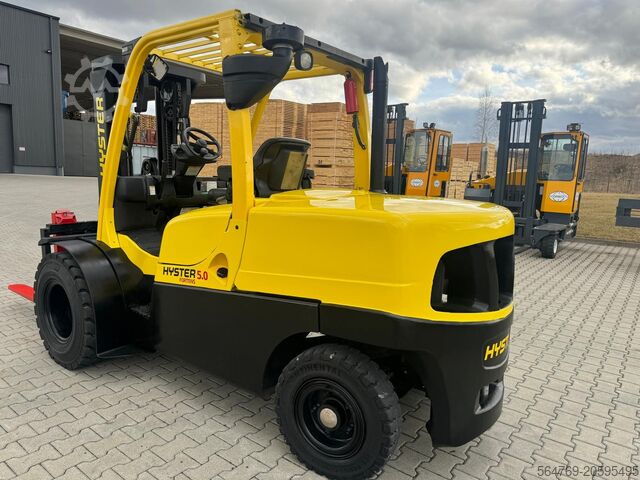 Four-wheel forklift Hyster H 5.0 FT / Container version / New price