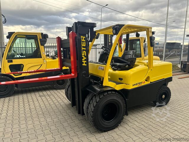 Four-wheel forklift Hyster H 5.0 FT / Container version / New price