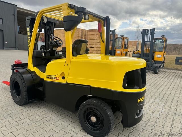 Four-wheel forklift Hyster H 5.0 FT / Container version / New price