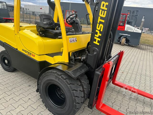 Four-wheel forklift Hyster H 5.0 FT / Container version / New price