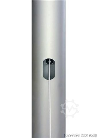 Flagpole H8m x D90mm, hard aluminum - 1 pc  