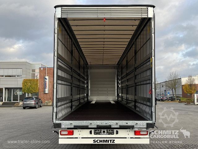 Open semitrailer with tarp Schmitz Cargobull Curtainsider Mega Getränke