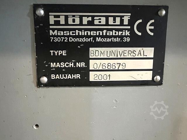Book binding machine Hörauf BDM Universal