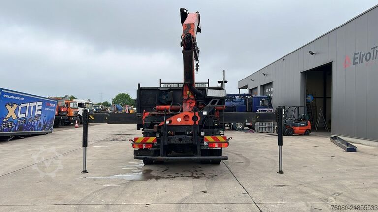 Flatbed Renault Kerax 450 DXI (PALFINGER PK 20002 / REMOTE / 6X...
