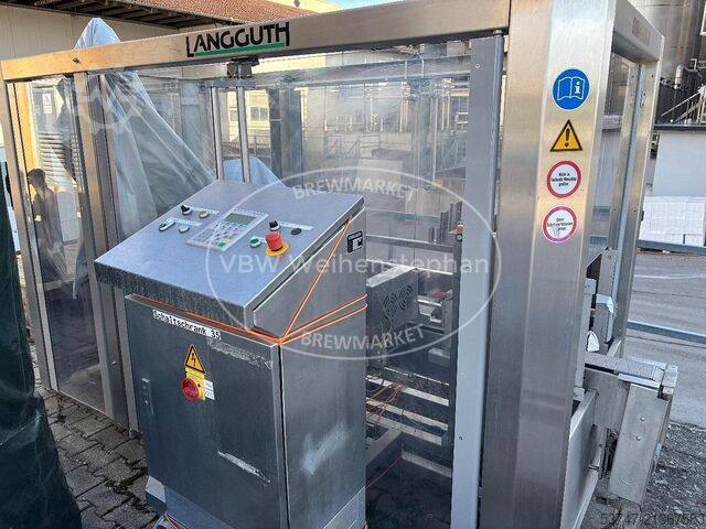 Filling, sealing and labelling machine for plastic buckets; manufactured between Miromatic; Langguth 