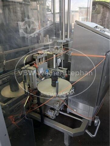 Filling, sealing and labelling machine for plastic buckets; manufactured between Miromatic; Langguth 