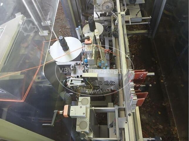 Filling, sealing and labelling machine for plastic buckets; manufactured between Miromatic; Langguth 