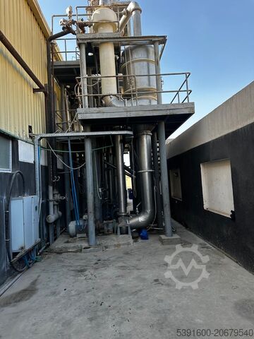 Vollständige Dreifach-Effekt-Verdampferanlage für Tomatenmark, 300 Tonnen/Tag Ing. Rossi Catteli- Parma Italy T15