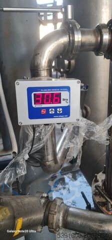 Vollständige Dreifach-Effekt-Verdampferanlage für Tomatenmark, 300 Tonnen/Tag Ing. Rossi Catteli- Parma Italy T15